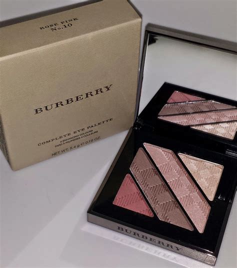 burberry rose pink eyeshadow palette|Burberry complete eye palette.